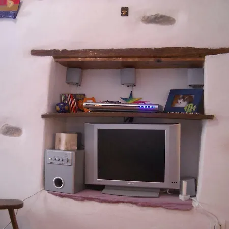 Traditional Medieval Stone House In 